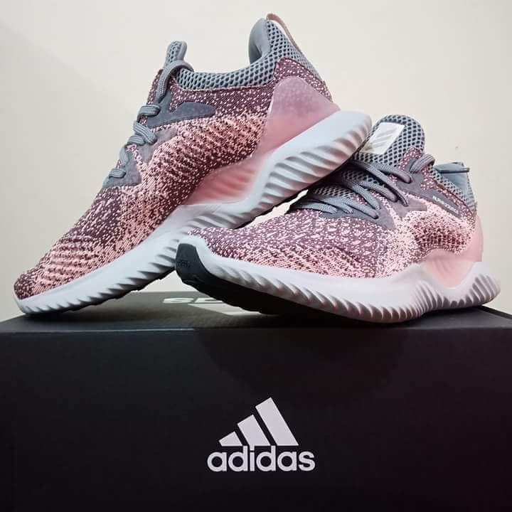 adidas alphabounce beyond pink grey