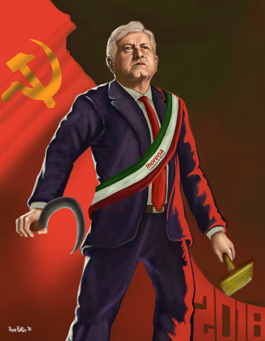 AMLO 2018-2024
 Una ilustración de mi autoría para conmemorar la cuarta transformación
 :v

#AMLOPresidente #AMLOFest #AMLO2018

RT PLOX