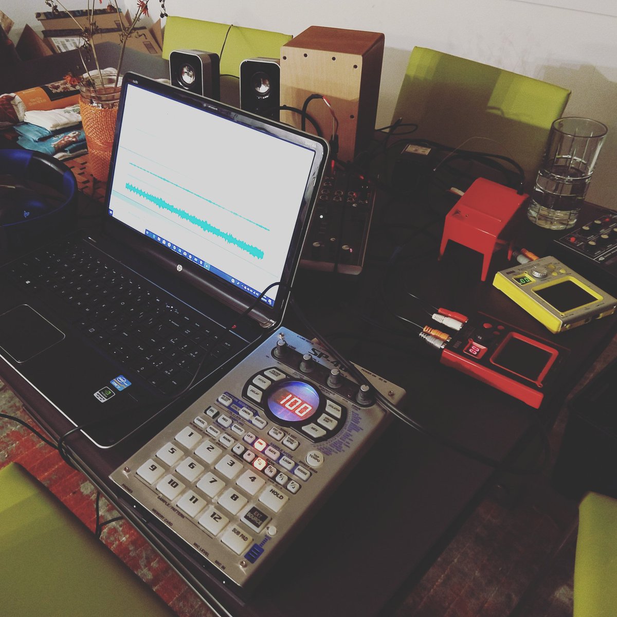 AudaciousBass's tweet photo. The Hollow Earth Radio Surrealist Songwriting Booth is ready for the DIY Holiday Fair! See you Sunday at the Vera Project. #DIYHolidayFair #HollowEarthRadio https://t.co/5C5rQlm7hE