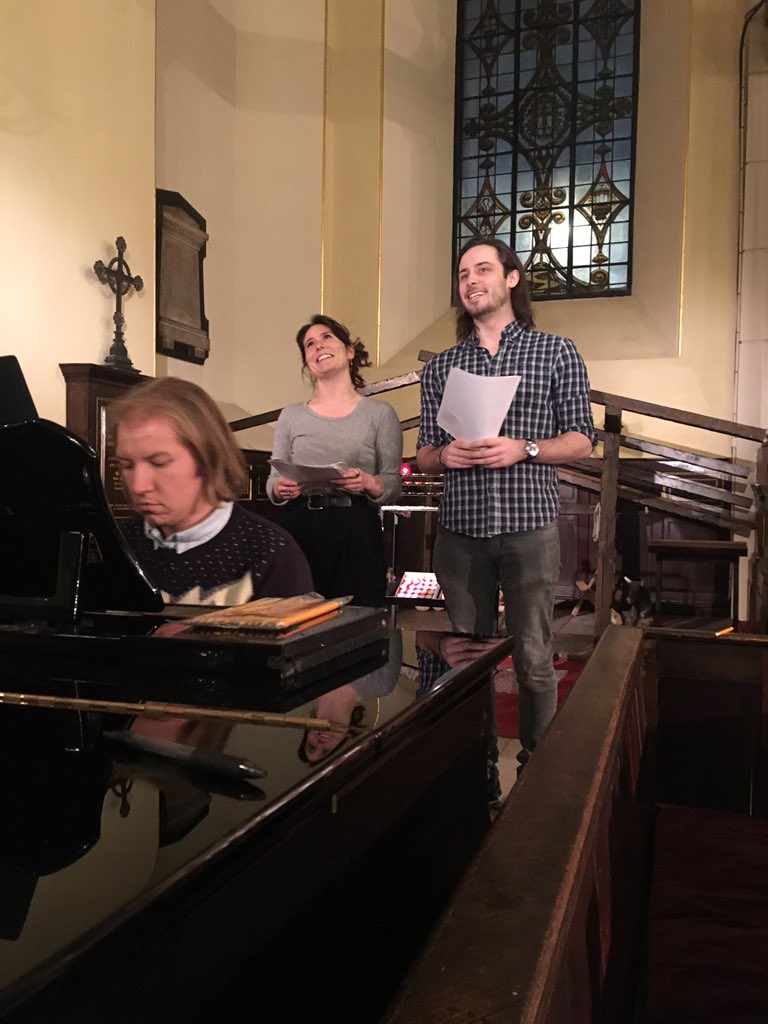 What a thrill to work with these talented people: <a href="/GabiMargulies/">Gabi Margulies</a> <a href="/C_McCullagh25/">Charlie McCullagh</a> <a href="/williamgodfree/">William Godfree</a> <a href="/TimShawMusic/">Tim Shaw</a> @drdanielwinder <a href="/AndreseqProd/">André Sequeira</a> &amp; the <a href="/Iristheatre/">Iris Theatre</a> massiv. Hire 'em in any musical combination: fab singing, arranging, MDing, directing etc - book 'em, Danno! ('70s ref) x