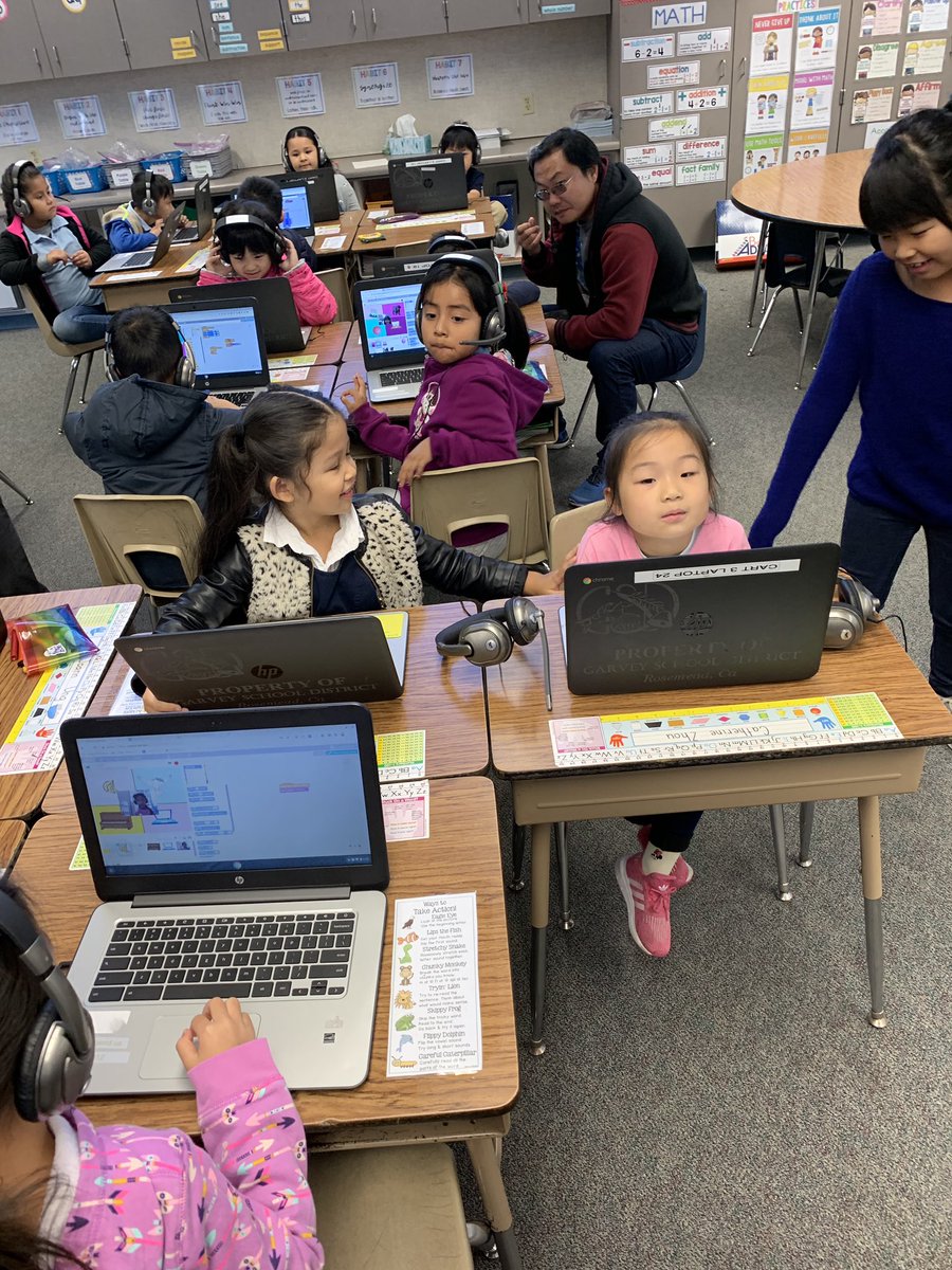 thosewhocan's tweet photo. Ms. Cerratoโs first grade students welcoming parents for #EPIC2018 #CTTF https://t.co/RC68rU1rFE