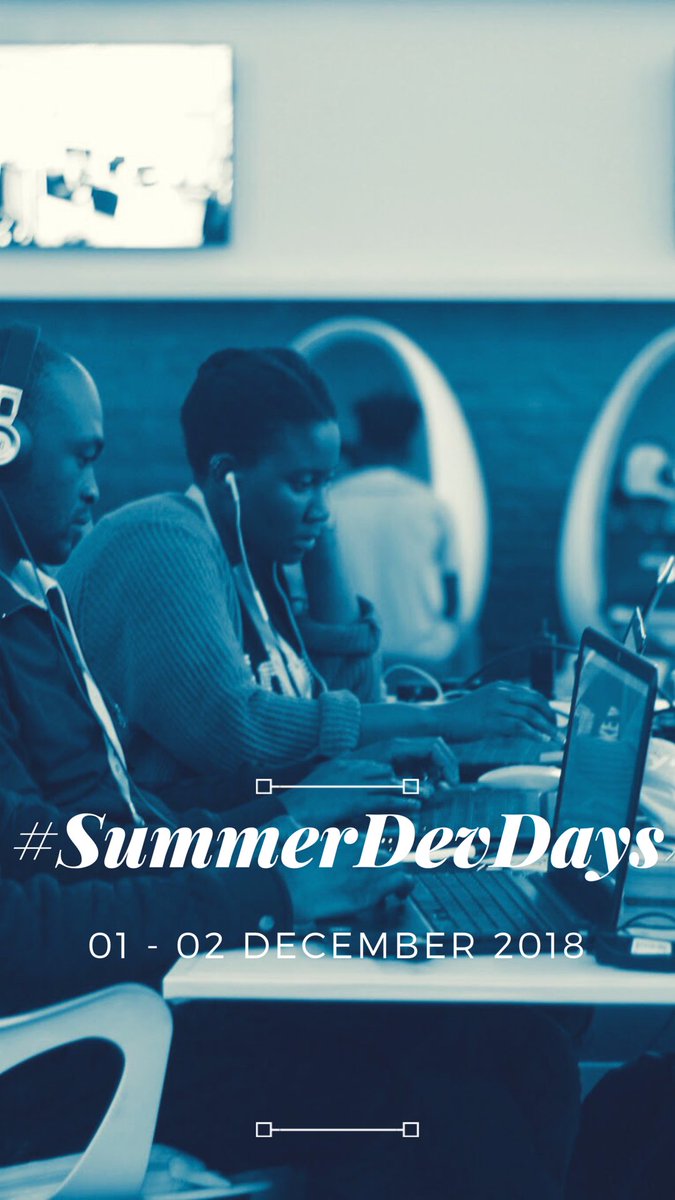 rhokpta's tweet photo. Get your Geek Juice 🥤 flowing this weekend at #SummerDevDays happening at UNISA. Let’s code and have some fun while doing it. #Living4IR https://t.co/qYa5M9nNKI