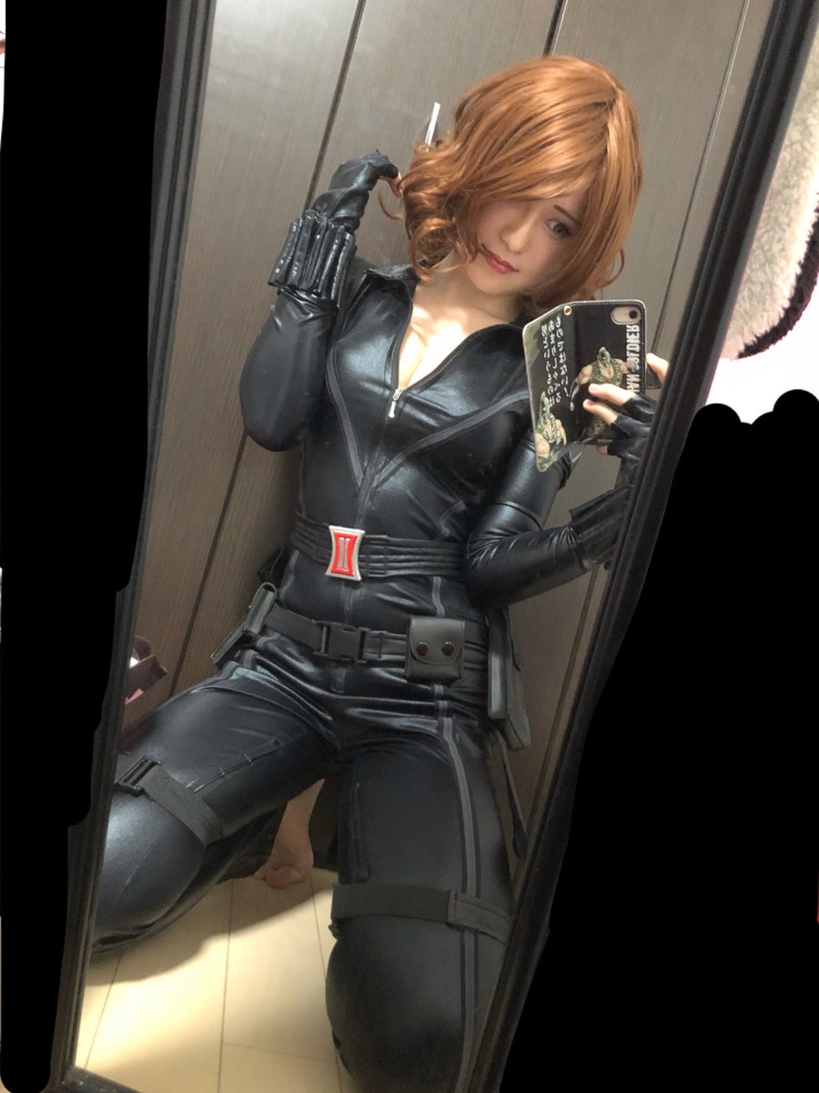 赤木クロ 新刊通販してます ブラック ウィドウ 去年のコミコンでコスプレしました