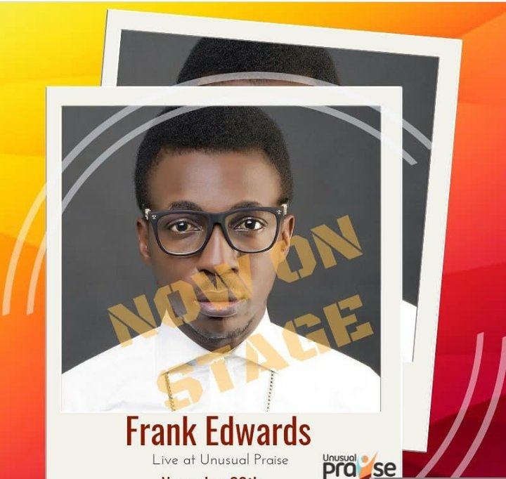 unusualpraise's tweet photo. Frank Edwards (@FRANKRICHBOY) now ministering 

#Unusualpraise2018 
#Unusualpraise
#UP2018 https://t.co/xVoP9n7xUk