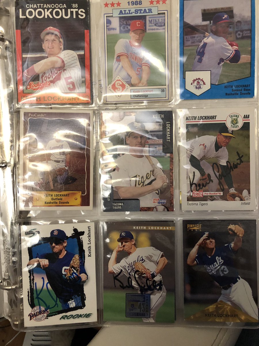 Rmurphy611's tweet photo. Showing the girls the old baseball card collection we discovered while cleaning.... @klocky7 https://t.co/EVG1X68LB4