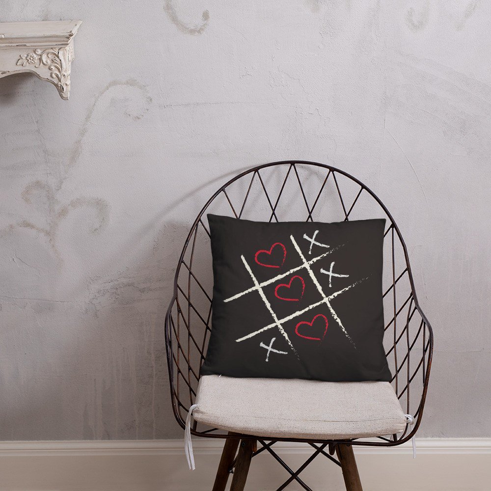 TeesMePleaseMe's tweet photo. Tick Tack Love Throw Pillow https://t.co/xbf5Mvoye0 https://t.co/Lk9R3SRPQK