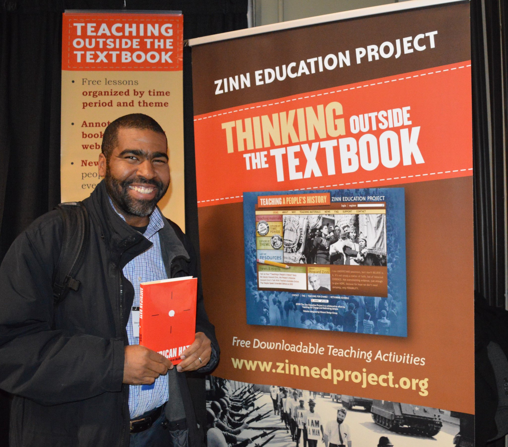 Zinn Ed Project on Twitter "Day one for Zinn Ed Project at NCSS2018