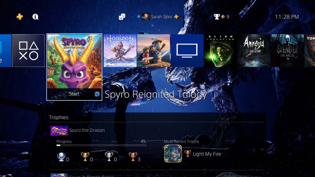 SizzitesGaming's tweet photo. Guys, it's finally here!!!! #Spyro #Reignited #Nostalgia #Sizzites #PS4share #Screenshot https://t.co/Jkl2GgSpKq