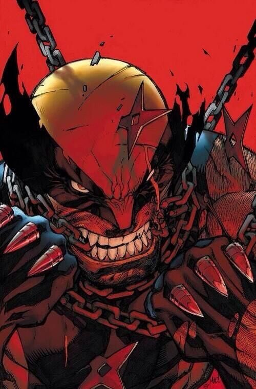 JoeMadx's tweet photo. Packing for a move and finding all kinds of random stuff. I’ll try to post a bunch next week. Sometimes the layouts I send for approval require some imagination on the editor’s part...😂 #marvel #wolverine #comicart https://t.co/u7DMAmRAhK