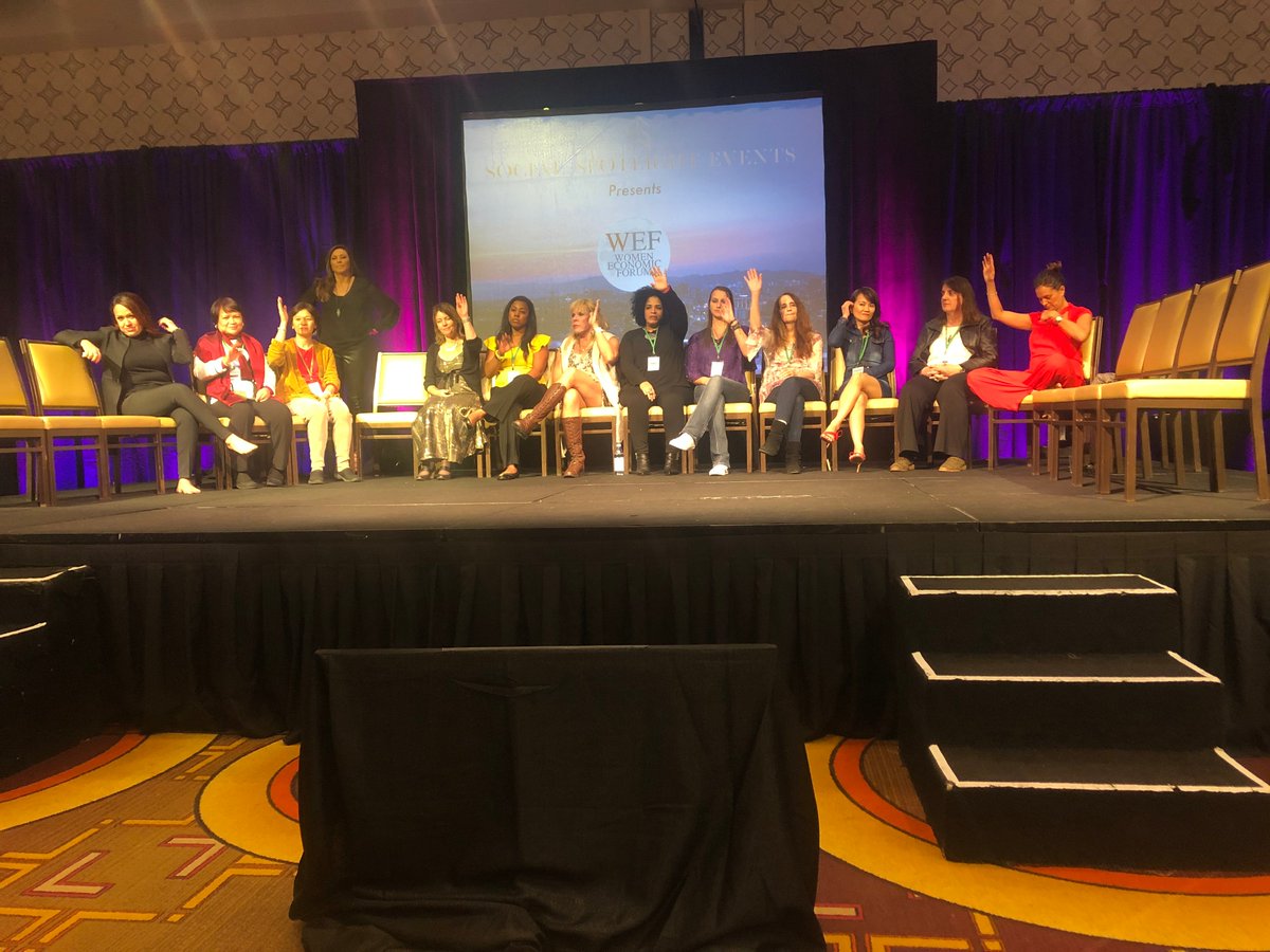 WomenEcoForum's tweet photo. Volunteers ready ! Workshop in action at #WEFLA.
#WEF #ALL #Womeneconomicforum
@harbeenarora @VinayRai https://t.co/3bPhHlGeHa