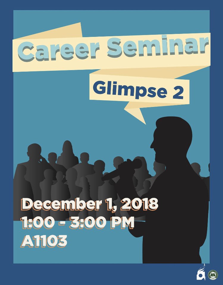 ChEn_DLSU's tweet photo. Catch a glimpse and learn more about the opportunities for your future career from a different perspective with our guest speaker Joshua Martin L. Kalaw, today at A1103, from 1:00PM-3:00PM! 

#RedefiningBoundaries #Glimpse2 https://t.co/AMHzSgeZlr