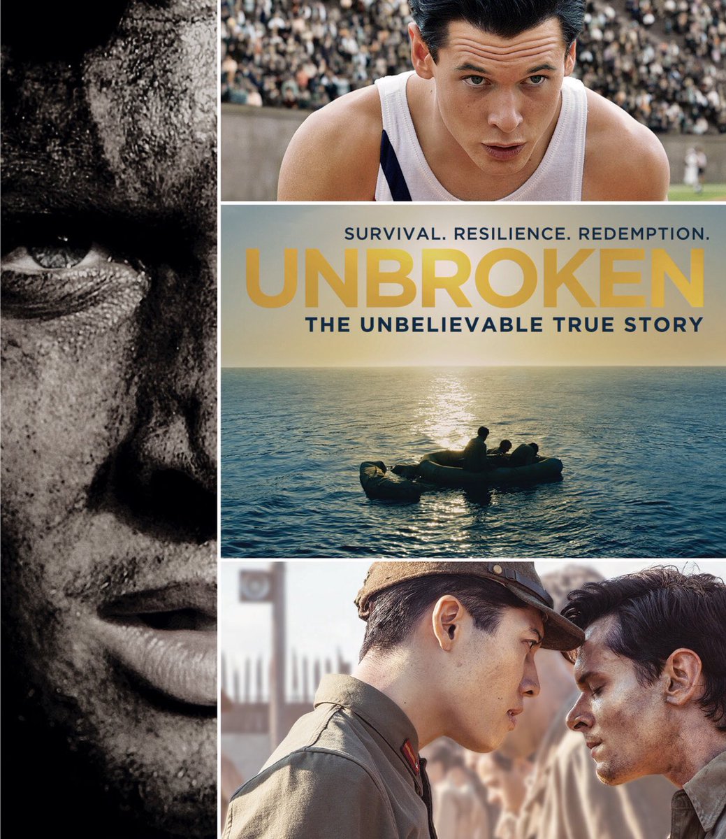 RekomenByAsrul's tweet photo. Angelina Jolie’s UNBROKEN (2014) was nominated for 3 Oscars and is fascinating to watch.
Then the sequel UNBROKEN: PATH TO REDEMPTION comes along looking like a badly scripted, cheap Hallmark movie. Skip this. Wasted 1.5 hours with this silly film
#RekomenFilem
#KutukFilem https://t.co/hUcFSpoO23