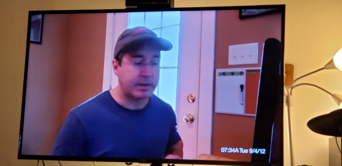 bannsidhe's tweet photo. Watching Leaving DC. Had it recommended to me by Amazon after watching the amazing Bad Ben series.

The wife is just waiting for jump scares from the door behind him.

#leavingdc
#HorrorMovies https://t.co/prGPjdDyGb