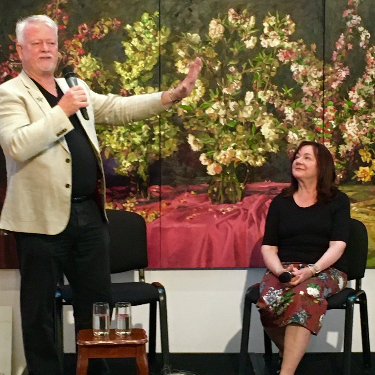 #RodPattenden describes the luscious work of #RosemaryValadon being exhibited at #MRAG