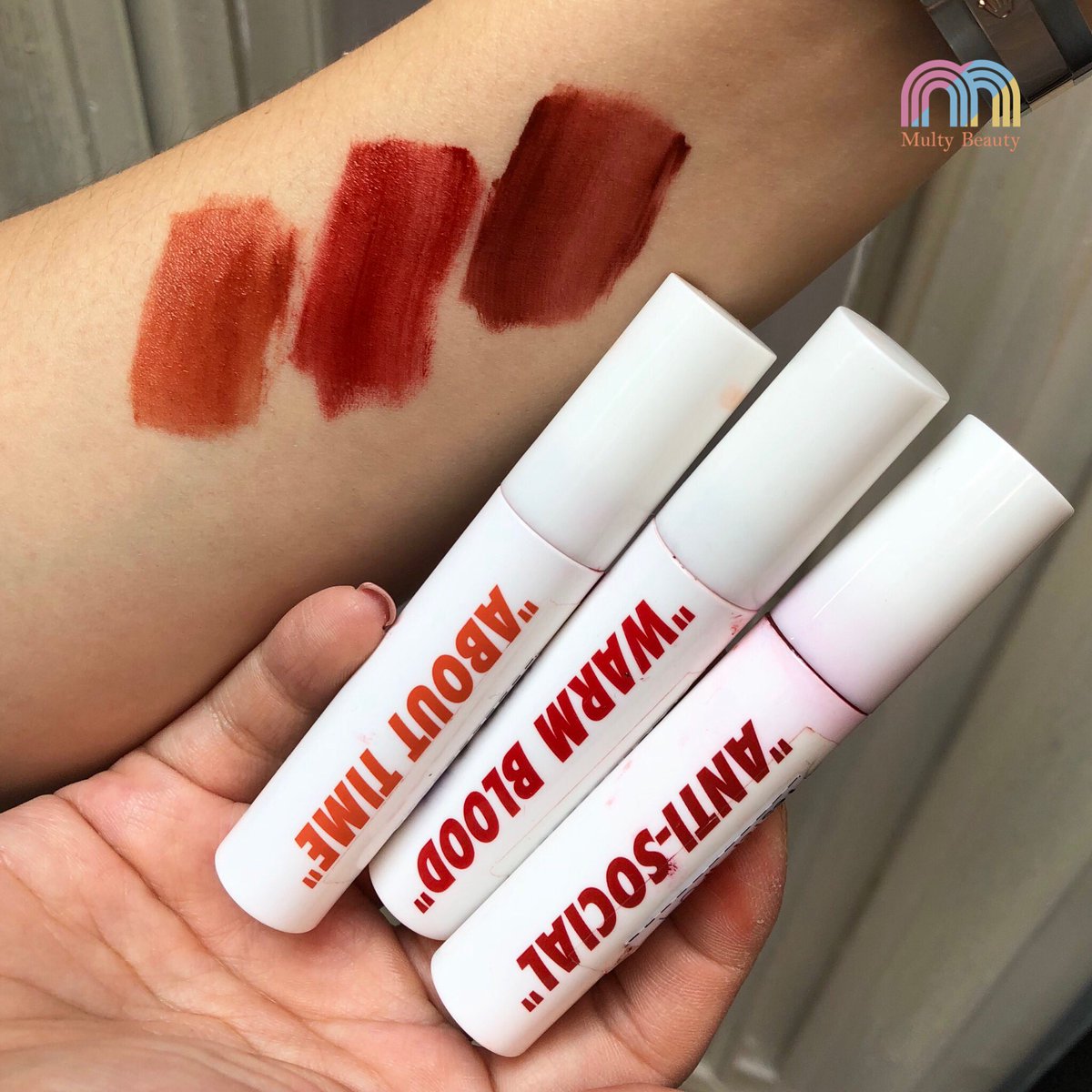 multyshopping's tweet photo. แจกเจ้าค่ะ! 3 สีขายดีของ CandyLab รุ่นดัง สีสวย Set ตัวแล้วสีกลมกล่อมมาก เนื้อนุ่มติดทนลบยาก หลุดแล้วให้ Stain สวยไปอีก

มัลตี้หยิบมาแจก 1 แท่ง 1 รางวัลเจ้าค่ะ
✅Re+Follow และบอกว่าชอบสีไหนใน 3 สีนี้ สุ่มจับศุกร์ที่ 7 ธค.นี้ 1 รางวัลค่าา #howtoperfect https://t.co/jsDSB1Ynwz