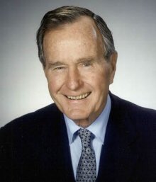 Newegg's tweet image. Our 41st President of the United States, George H.W. Bush, dies at 94. May you forever Rest In Peace.