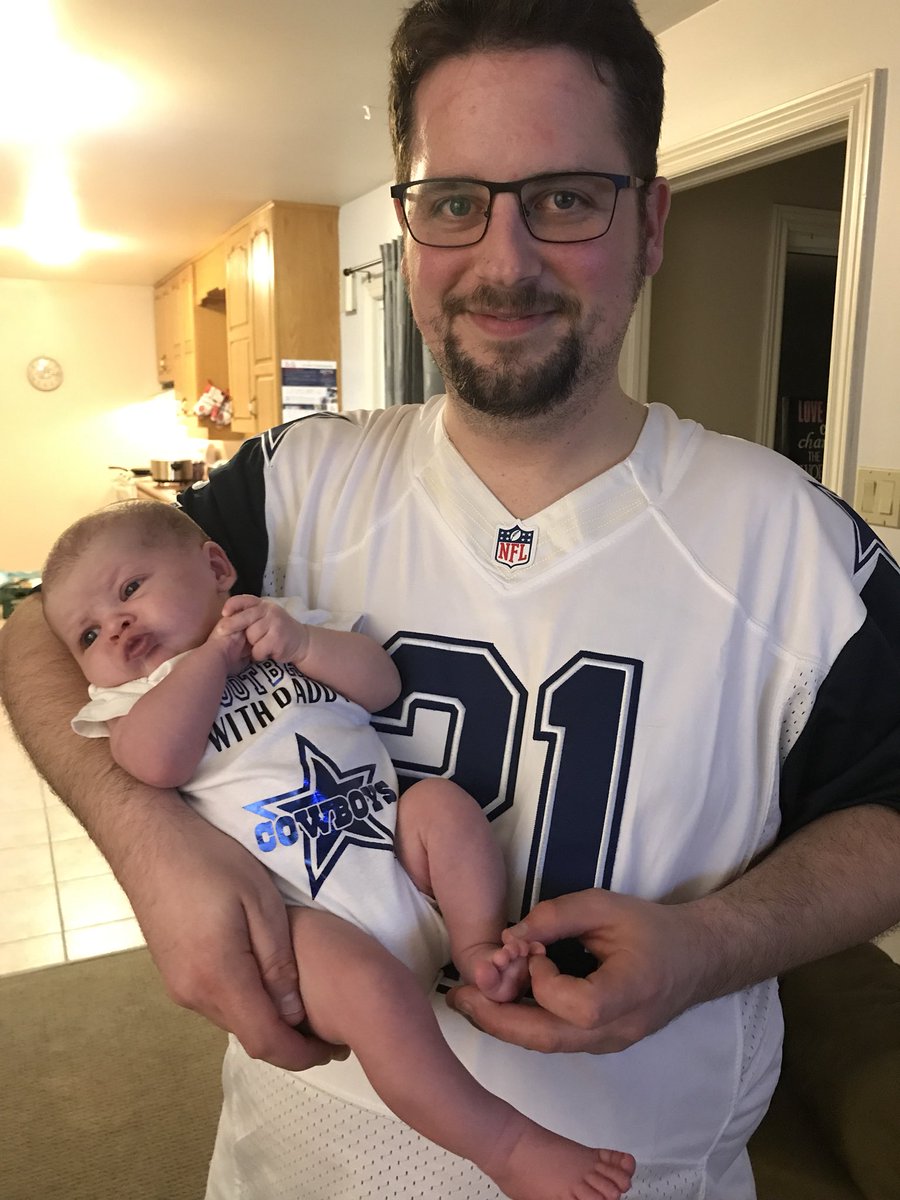 The <a href="/dallascowboys/">Dallas Cowboys</a> have won four straight games, starting with a win over the Eagles the day he was born 🙌🏻 #GoodLuckBaby