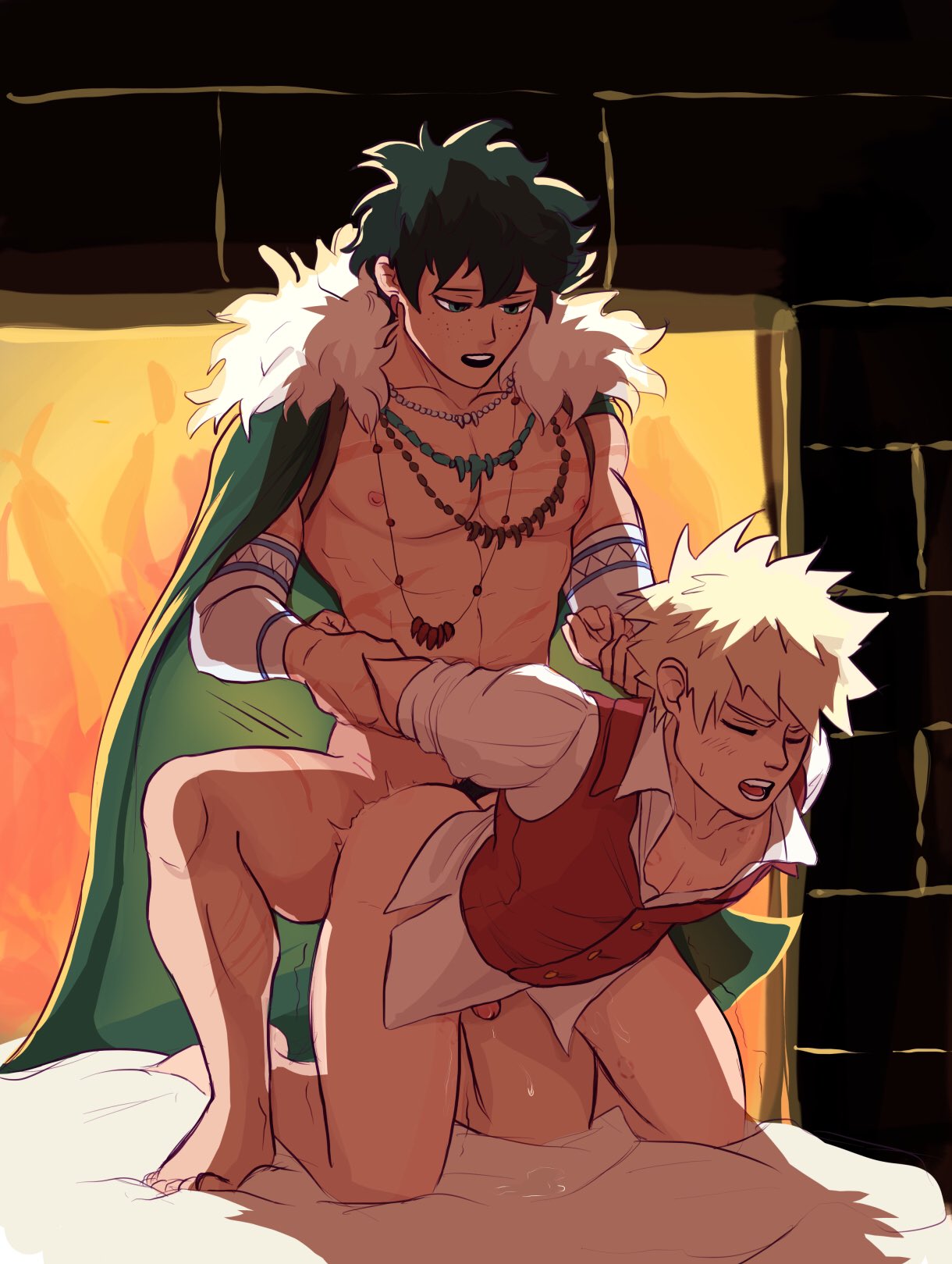 RC 🔞💦 on X: [nsfw; bakudeku] Thank you for 6k! 🙏💖  t.coJTtwRDtYqV  X