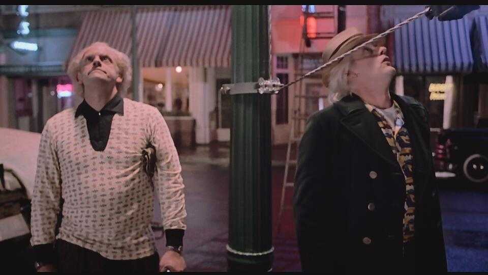 Dollar1075's tweet image. "I presume you're conducting some sort of weather experiment" #BacktotheFuturepart2