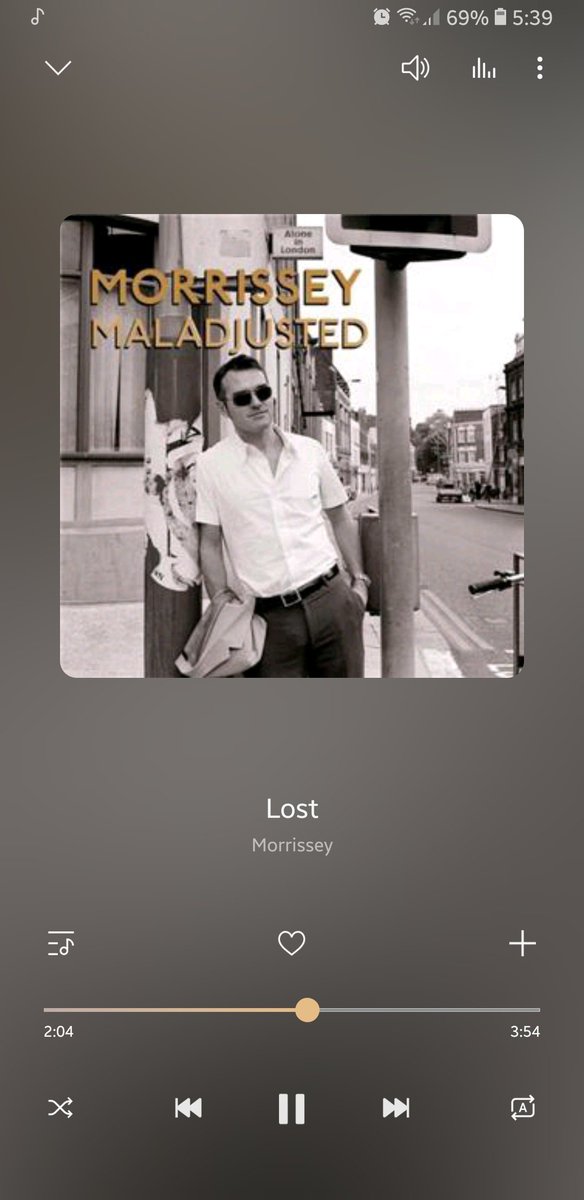 Arkadyflash's tweet image. "If I see you and I tell you how I've watched you ,don't make fun of me later cause I'm just lost..."
#NowPlaying #MorrisseyQuotes