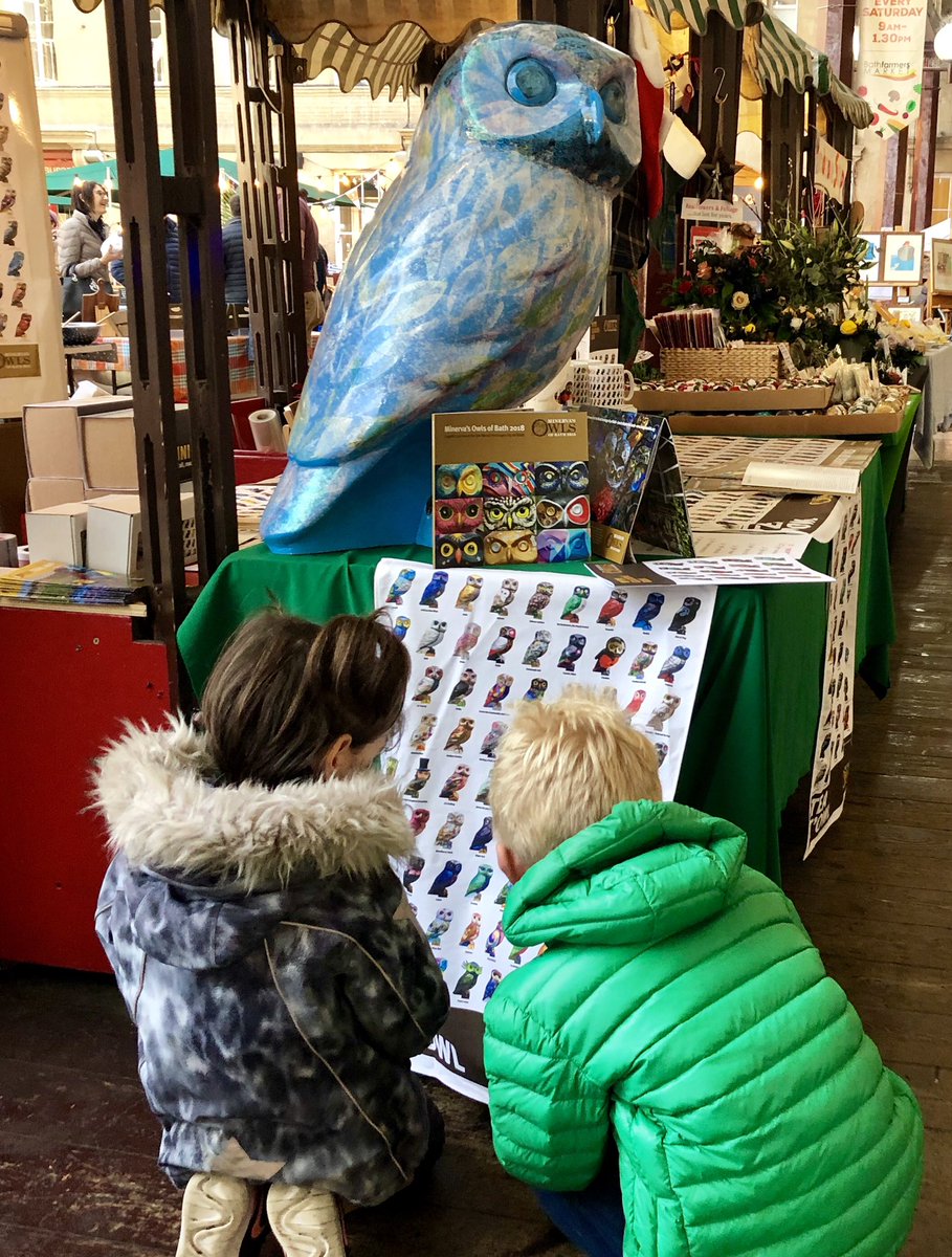 Minerva's Owls of Bath 2018 (@owlsofbath) on Twitter photo Head over to the Queen Square Xmas market today (Sat 1st Dec) for some great <a href="/OwlsofBath/">Minerva's Owls of Bath 2018</a> presents! Owl mugs, t-t’owls, posters, books, mugs, mini-owls and 2019 calendars make fab stocking fillers & gifts! Alternatively, order online at minervasowls.org/shop/ 🦉🎁🛍 Head over to the Queen Square Xmas market today (Sat 1st Dec) for some great <a href="/OwlsofBath/">Minerva's Owls of Bath 2018</a> presents! Owl mugs, t-t’owls, posters, books, mugs, mini-owls and 2019 calendars make fab stocking fillers & gifts! Alternatively, order online at minervasowls.org/shop/ 🦉🎁🛍