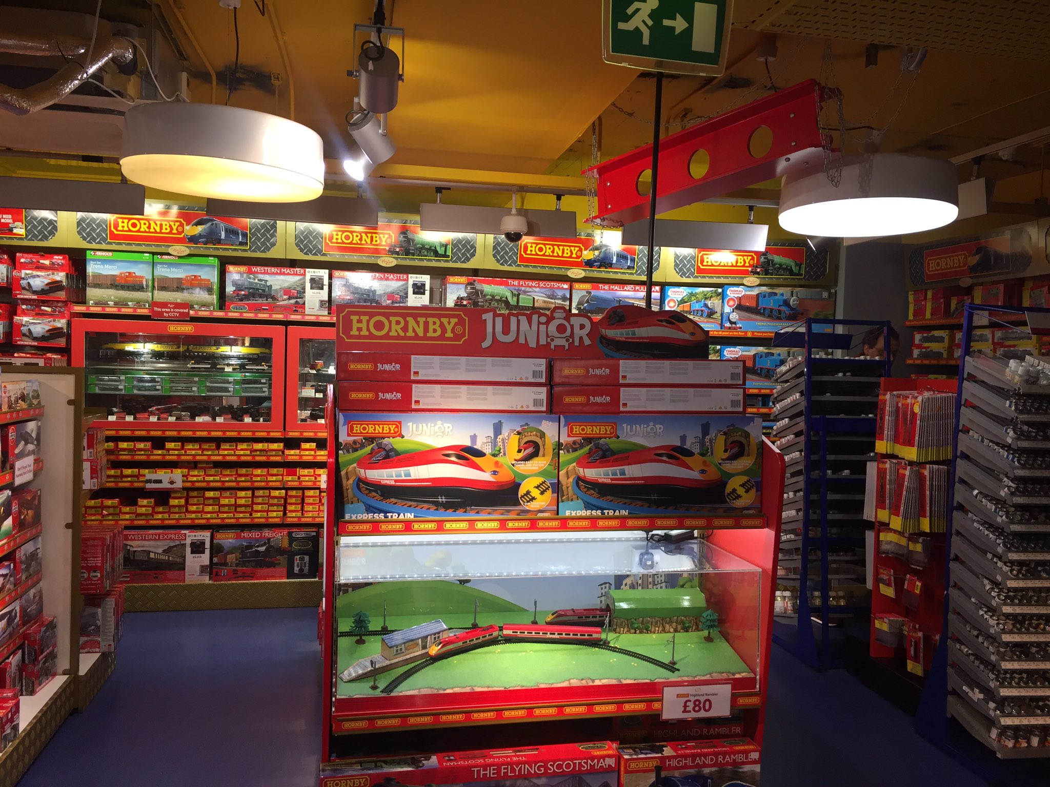 hamleys london underground train