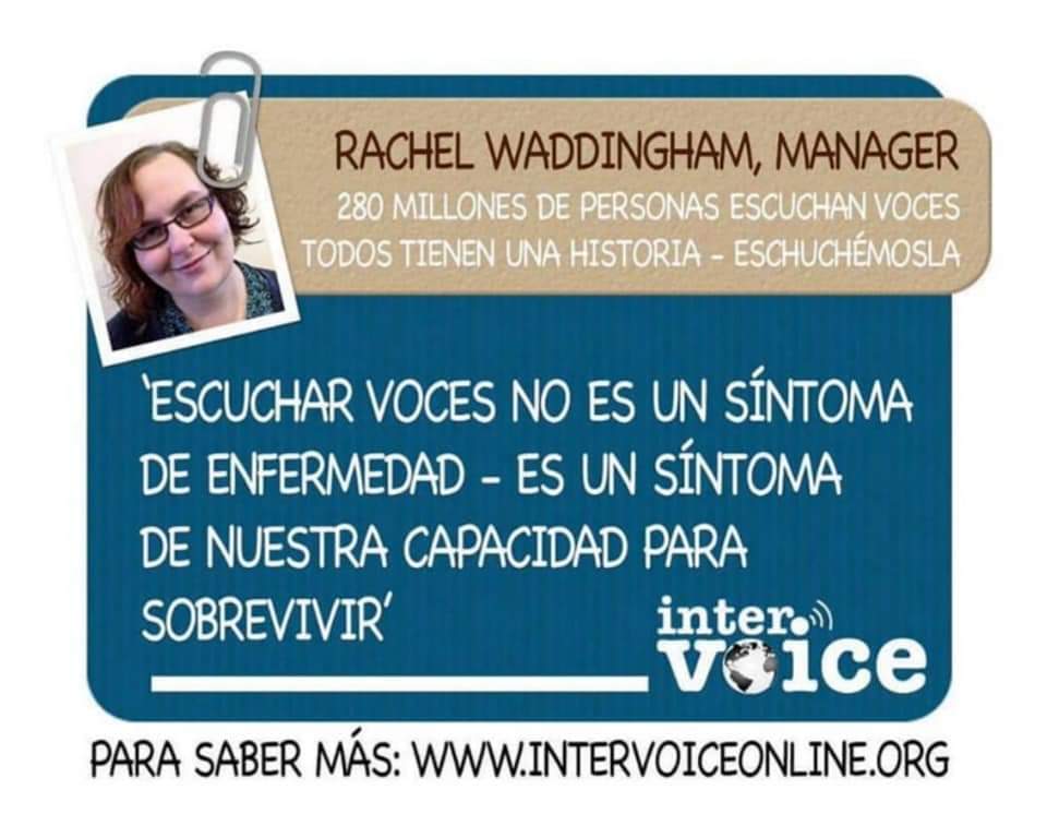 Eritacus's tweet photo. ¿Conoces #Esquizofrenia #TrastornoBipolar pero no #InterVoice #Hearingvoices #EscuchaDeVoces? Entonces MALtratas y te estás MALtratando. Activistas y colectivos #AlterPsiq intentamos dignificar la escucha, la mayoría del material está en Inglés paciencia. Sigue y comparte #MeMad https://t.co/CunhqalFxb