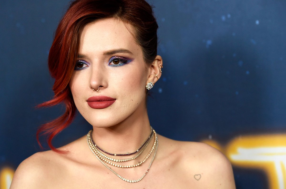 Bella Thorne shared a risqué video promoting her new cosmetics line https:/...