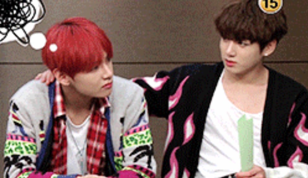 Red Hair Taehyung plus Coconut Head Jungkook also known as VKOOK era-Guk looks like the baby boy ready to be dom by his Tae hyung! #vkook  #kookv  #taekook 