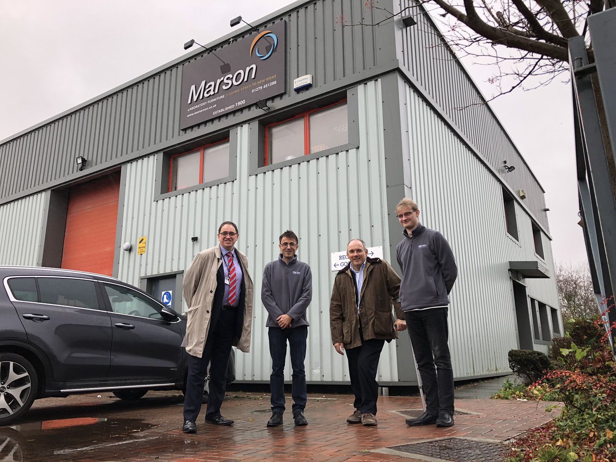 Congratulations once again to Jack on his award and to <a href="/Marson_Lab/">Marson Laboratories</a> for their hard work in #Harlow. Thanks also to <a href="/HarlowCollege/">Harlow College</a> for their commitment to #Apprenticeships #WorkingHardForHarlow #SmallBusinessSaturday #ApprenticeOfTheYear