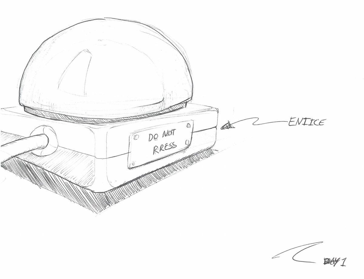 rorysouthworth_'s tweet photo. #drawcember2018 starts today! First word on the prompt list - Entice. My attempt @innoclinic_team #sketchaday https://t.co/iGr2VVkRiY