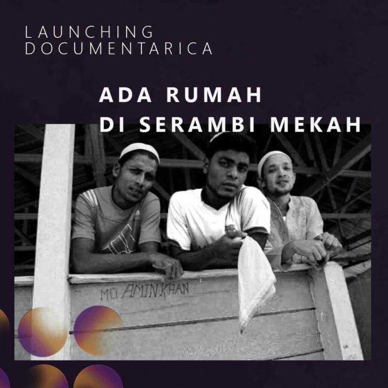 DOCDAYSFEBUI's tweet image. [LIVE REPORT] Sedang berlangsung pemutaran film &quot;Ada Rumah di Serambi Mekah&quot;.