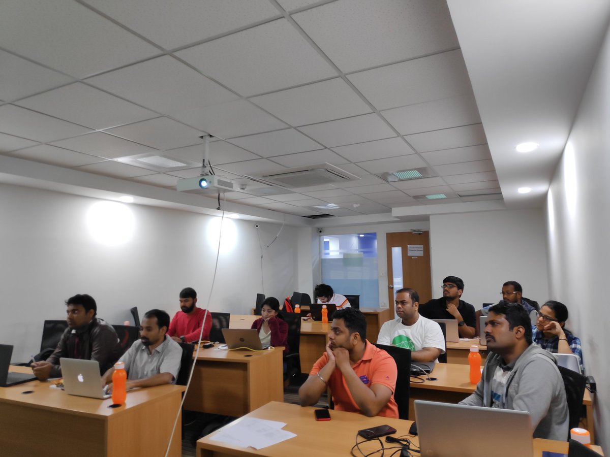 TestWithNishi's tweet photo. Experience #MLDSday #cpmlds by @AgileTA at bangalore - - great participants and discussions. A Starting point for #machine #learning enthusiasts.                   @ajay184f @deshpandeji @adigindia https://t.co/hR9yV2EvEC