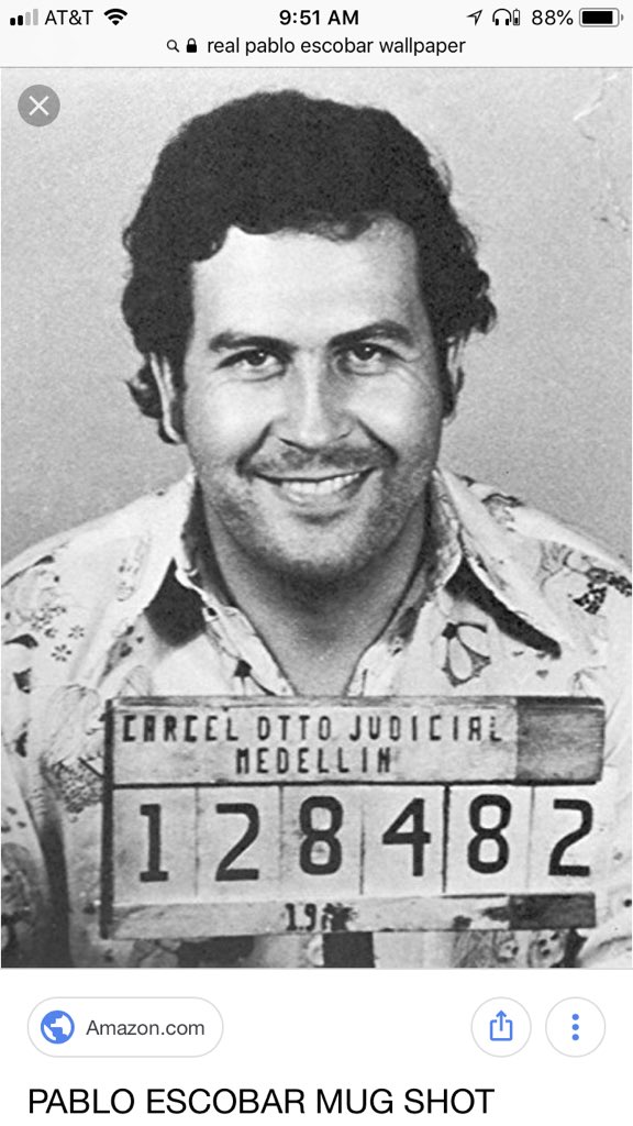 Happy birthday to the legend himself, Pablo Escobar. thank you for the inspiration and encouragement. 
