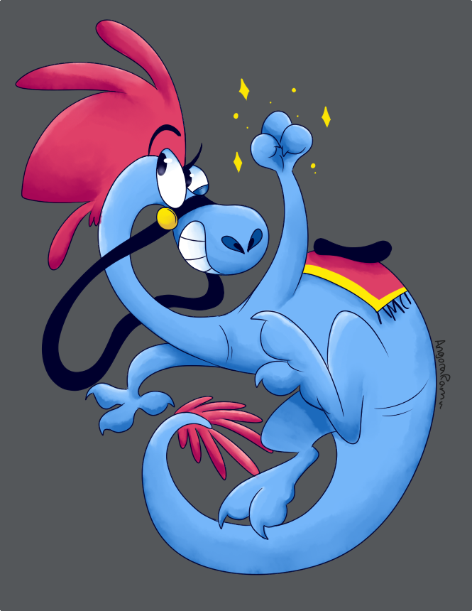 AngoraRam's tweet image. Lets get this twitter going- Wander over Yonder has been a great inspiration for my art so here's a Sylvia!

  #savewoy #woy #disney