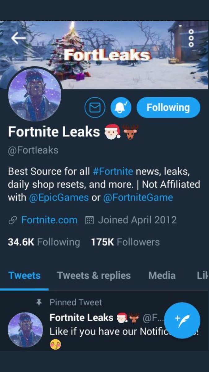 Fortnite News Leaks On Twitter Gifting A Skin To 1 Person - 0 replies 1 retweet 1 like