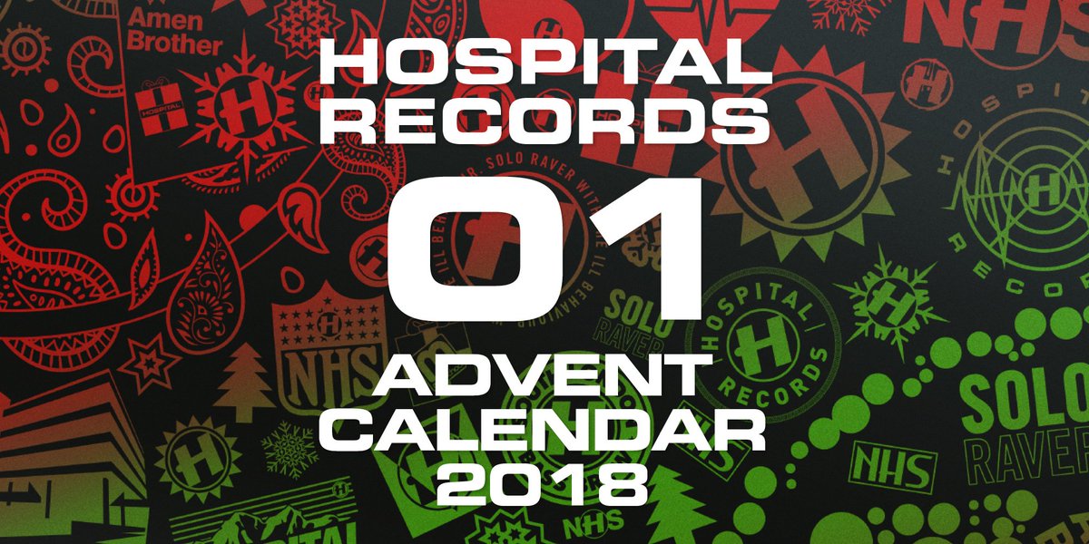 HospitalRecords's tweet photo. It’s that time of year again - today marks the return of our Hospital Records Advent Calendar! 25 days of assorted Hospital goodies for each and every one of you - head over to our website for your first treat! 🎅🏻🎄⛄️

https://t.co/fgUOX9nRwE https://t.co/BaMon0Mvqe