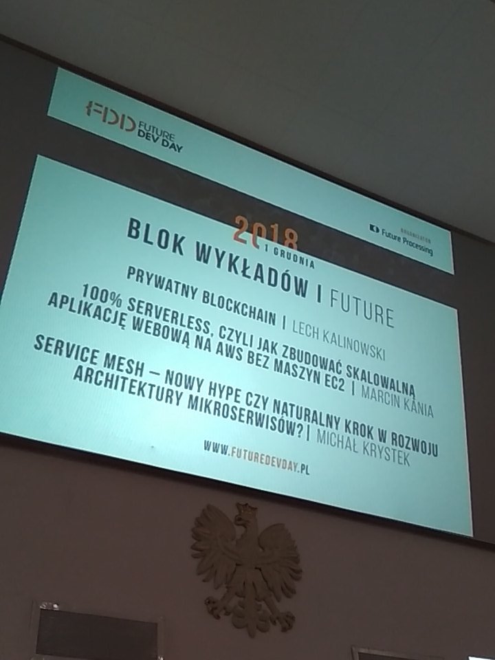 twierzch's tweet photo. @FutureDevDay let's begin! https://t.co/vCZWibwiDS