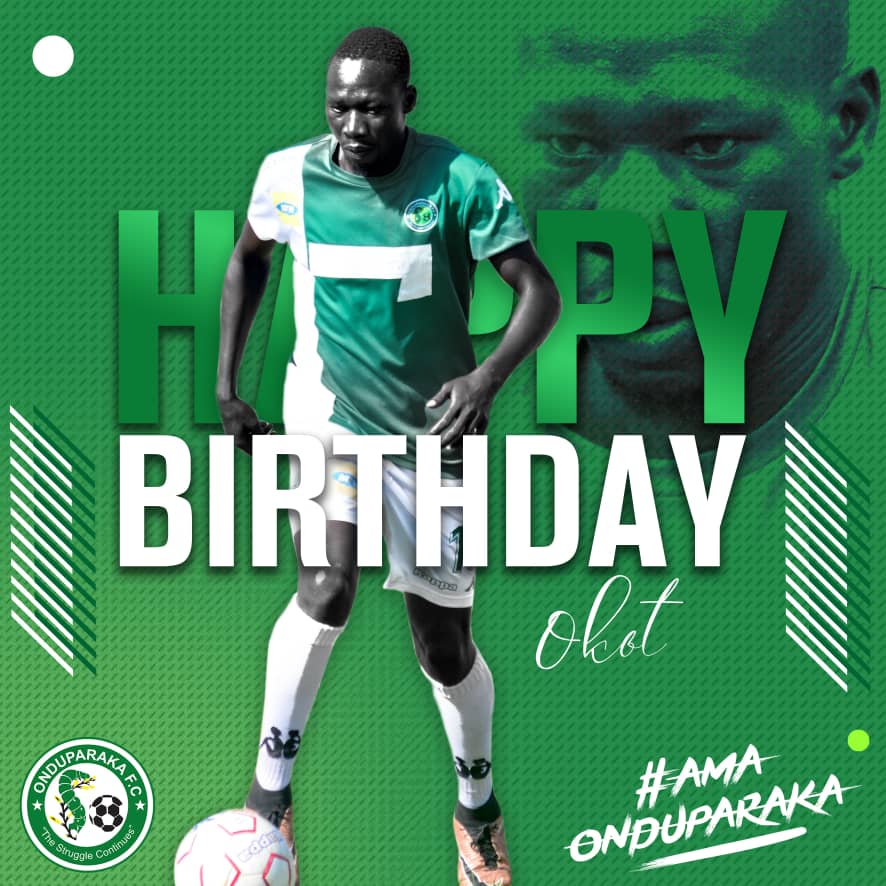 OnduparakaFC1's tweet photo. Another king is born in this new month 
Happy birthday @OkotDen16. Wishing you the very best of this day amd many more days to come.
#AmaOnduparaka https://t.co/lS7OjLmyTV