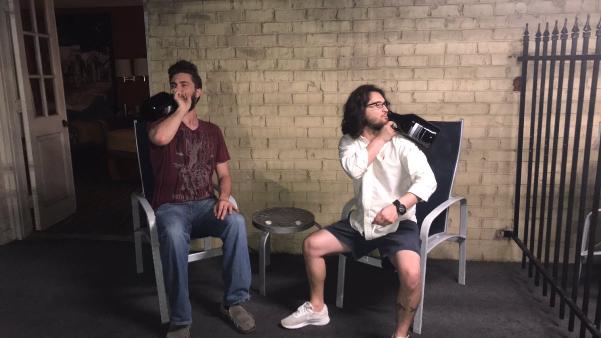 mallorieallyson's tweet photo. To give an update of the bday NOLA shenanigans taking place so far this weekend #goldencabin #statuesquad #jugsofbeer https://t.co/rqdNXWADwq