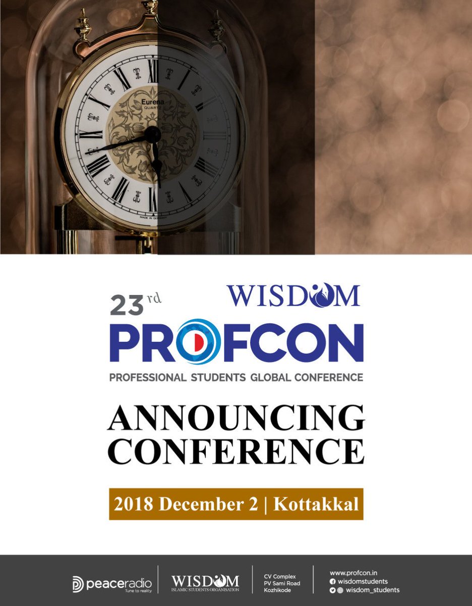 Wisdom_Students's tweet photo. No more count downs
off we go

https://t.co/hQcD45hx5Y

#Letsprofcon
#wisdom_students
➖➖➖➖➖➖➖➖ https://t.co/odGDA2nKpK
