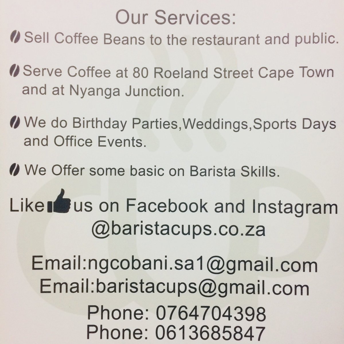 uctgsbsolutions's tweet image. Kicking off #IVIPWS18DemoDay with coffee from Barista Cup #SupportLocal #Entreprenurs