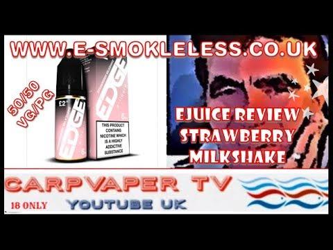 Vaping_Train's tweet image. EDGE Ejuice Review "Strawberry Milkshake" 50/50 @ E-Smokeless: WATCHYA and And a warm Welcome to CARPVAPER TV #teamcarpvaper #vapeejuice Another Esmokeless Ejuice Review The Edge Line Tonight "Strawberry Milkshake"… video.vapingtrain.com/edge-ejuice-re… #VapingTrain #vapefam #carpvapertv