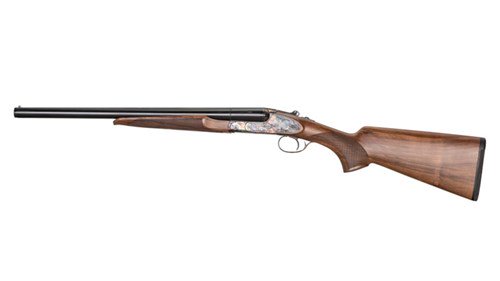 NRA_Rifleman's tweet image. Our NRA Gun of the Week: is the @czusafirearms Sharp-Tail Coach Gun —  ow.ly/ySB330mPboT — #sidebyside #shotgun #coachgun #czusa #selfdefense #skeetshooting #claytargets #12gauge #homedefense @singleactionss