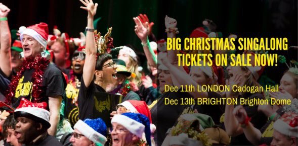 ChoirwithNoName's tweet image. Hey, you there! Did you know it’s just over a week to go until THE festive highlight of the year? Kick off Christmas in the best possible way &amp;amp; join us at one of our BIG CHRISTMAS SINGALONGS!choirwithnoname.org/blog/sale-now   #christmasconcert #London #Brighton #singalong #homeless #choir