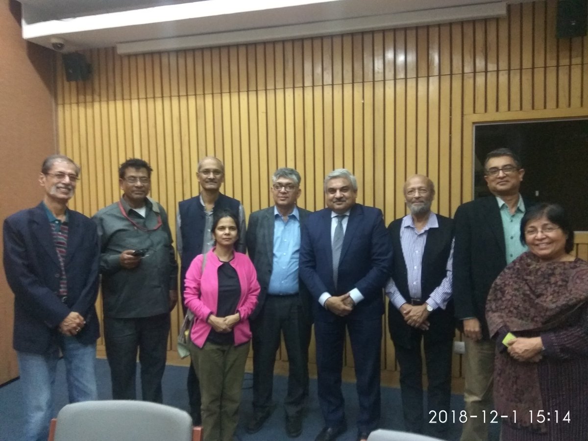 Indian Association of Foreign Affairs Correspondents (IAFAC) held interaction with Amb.Anil Wadhwa Former Sec (East) MEA at IIC today on "Act East Policy and India's presence in Indo-Pacific Region"