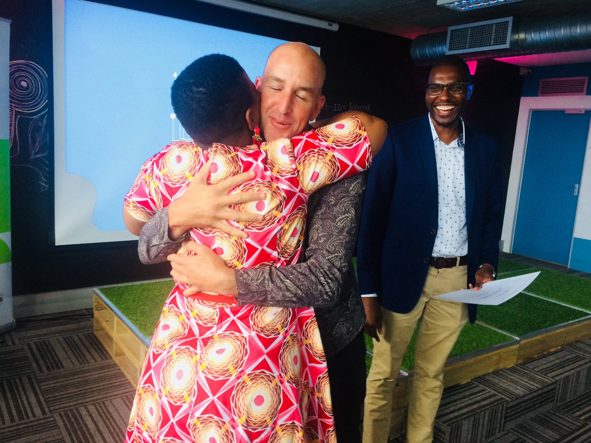 uctgsbsolutions's tweet image. Liam Bulgen Founder of EcoPod receives Award for “Most Viable” #IVIPWS18DemoDay