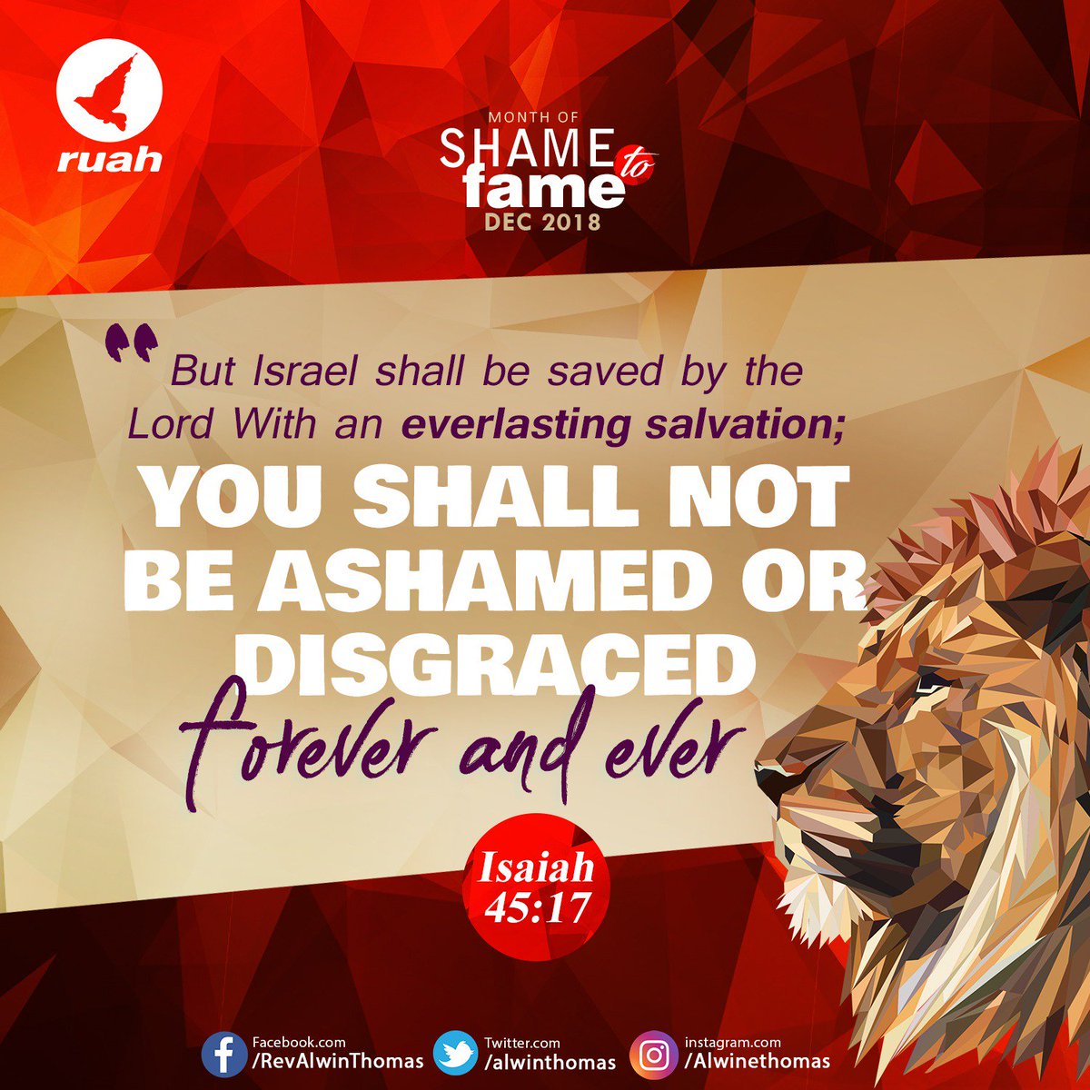 alwinthomas's tweet photo. DEC 2018 PROMISE SERVICE
#Dec2018 #DEC #promiseverse #shametofame #salvation #notashamed #notdisgraced #grace https://t.co/KAorugHzMF
