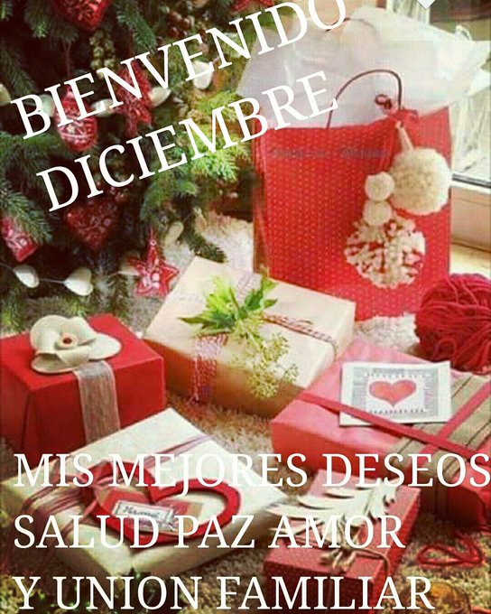 Resultado de imagen para bienvenido diciembre