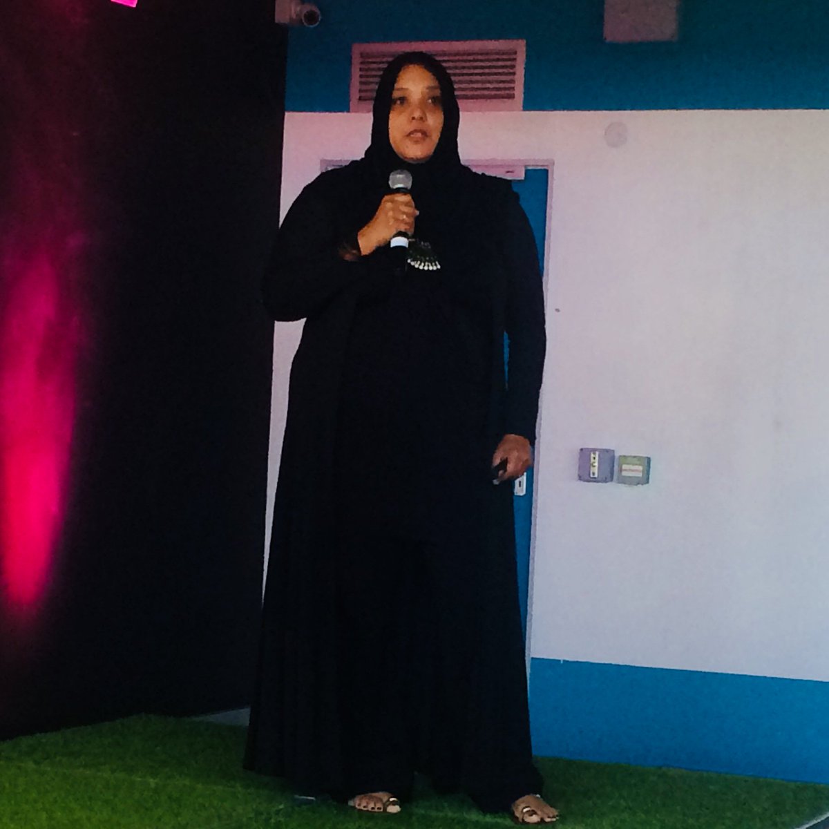 uctgsbsolutions's tweet image. Next pitch at #IVIPWS18DemoDay is Lamise Founder of Berning &amp;amp; Inglis #jobcreation